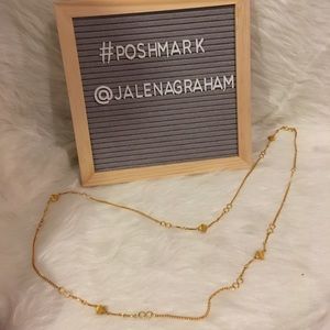 Long 20” necklace geometric